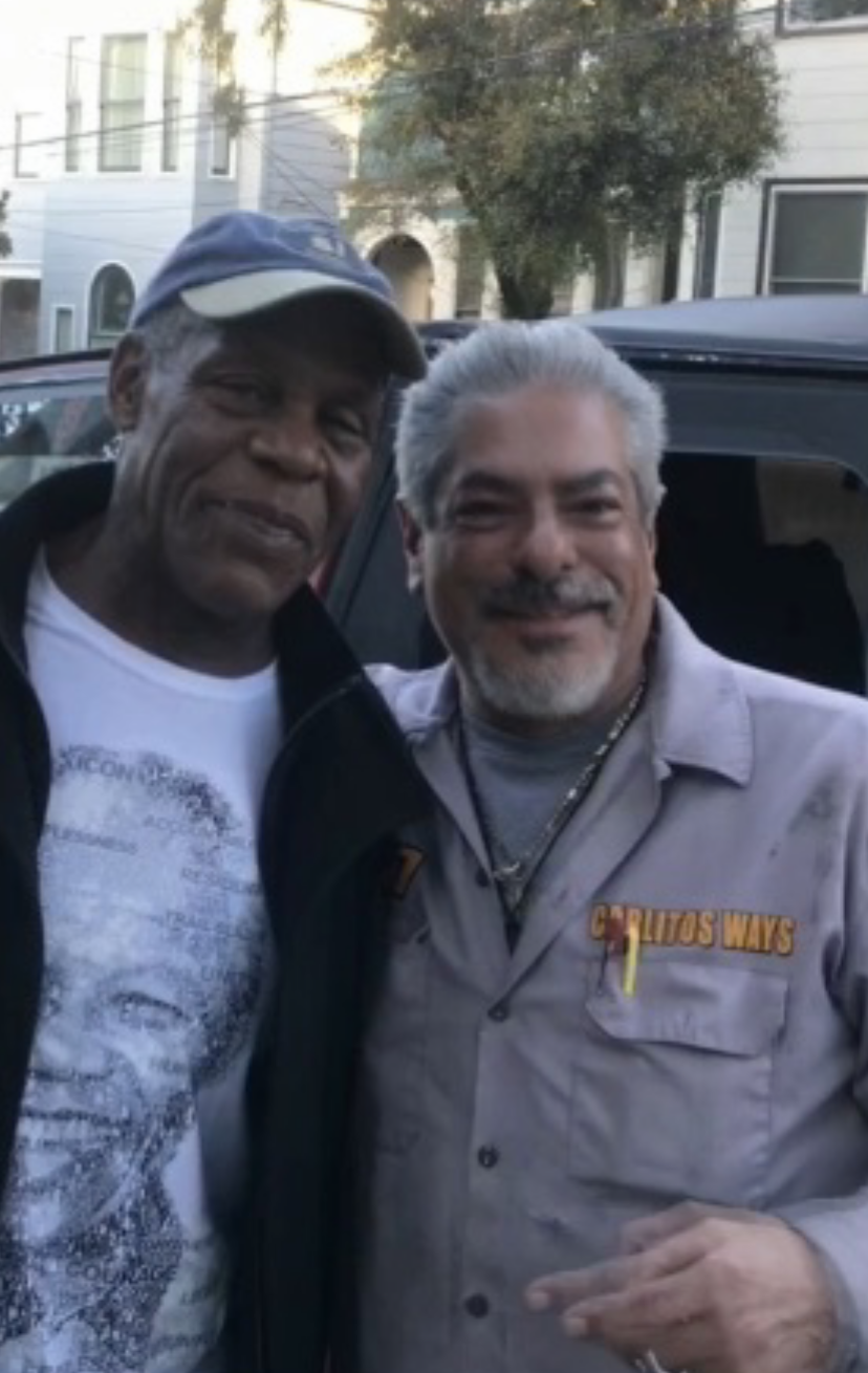 Towing Danny Glover\'s Ride